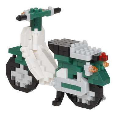 NBC_357 ナノブロック Honda スーパーカブ 50 (グリーン)