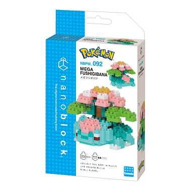 NBPM_092 ナノブロック ポケットモンスター メガフシギバナ