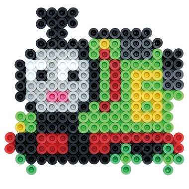80-53515 パーラービーズ かんたん!キャラビーズセット きかんしゃトーマス パーシー