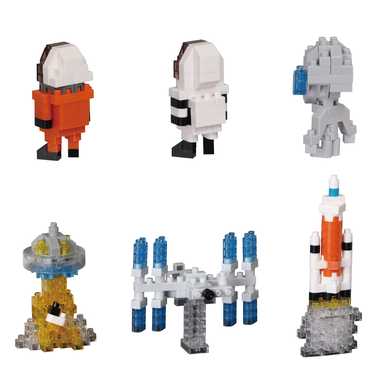 NBMC_58 ナノブロック ミニナノ 宇宙コレクション