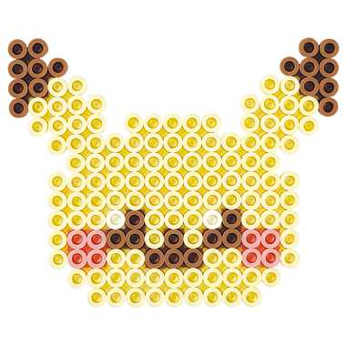 80-53547 パーラービーズ かんたん!キャラビーズセット ポケピース/ピカチュウ