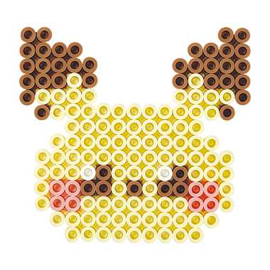 80-53550 パーラービーズ かんたん!キャラビーズセット ポケピース/ピチュー