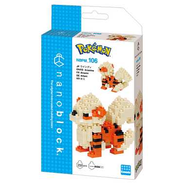 NBPM_106 ナノブロック ポケットモンスター ウインディ