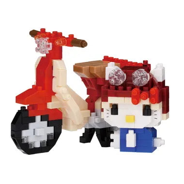 NBCC_263 ナノブロック ハローキティ×HONDA スーパーカブ