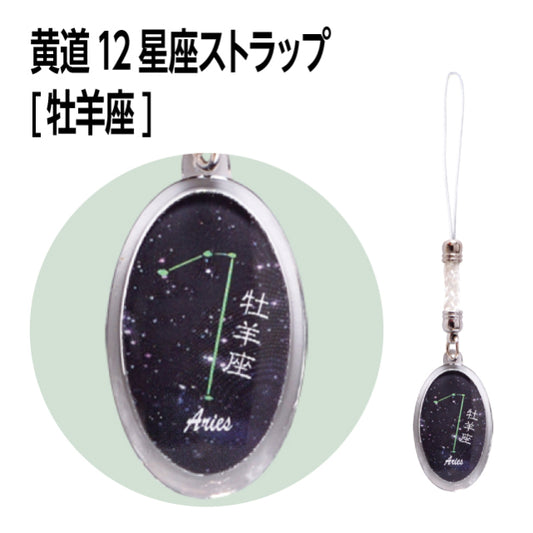 黄道12星座ストラップ