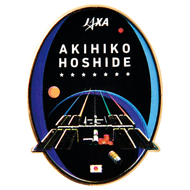 ISSミッションピンバッヂ 星出宇宙飛行士 クルードラゴン