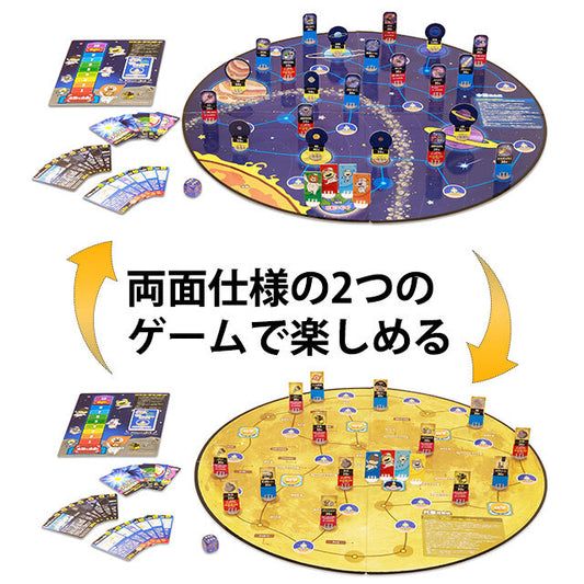 宇宙なんちゃらこてつくん 宇宙探査&月面探査ボードゲーム