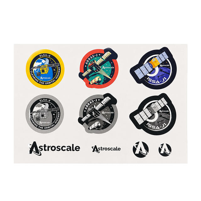 ASTROSCALE アーカイヴ ステッカー