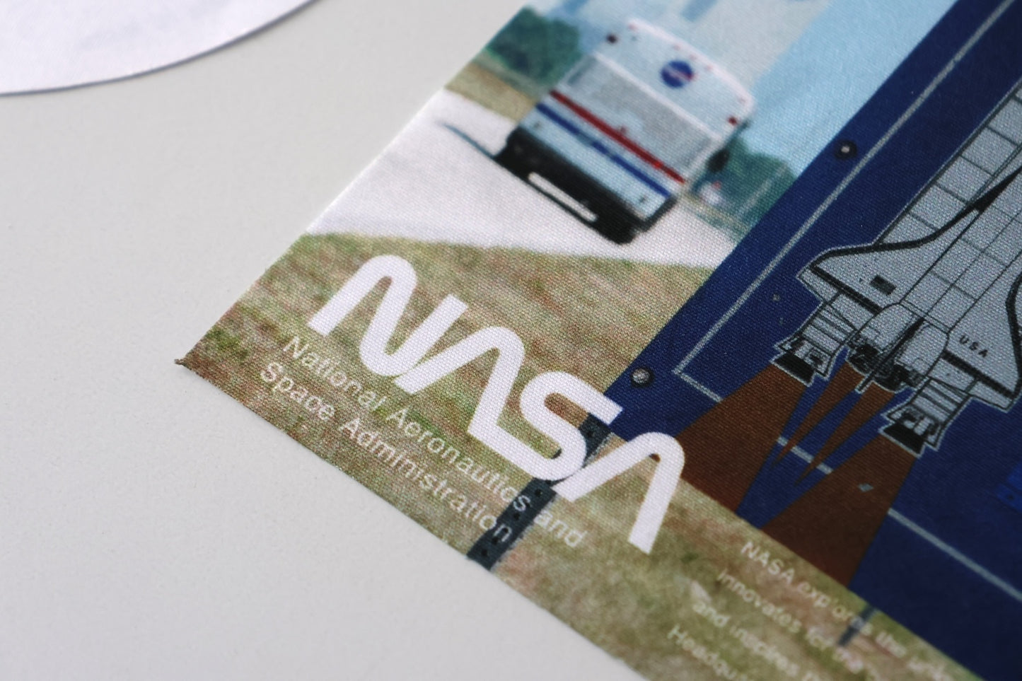 NASA マイクロファイバークロス 2デイズ・トゥ・ローンチ