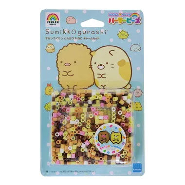 80-53123 パーラービーズ すみっコぐらし とんかつ＆ねこチャームセット
