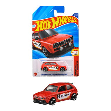 JFN84  ホットウィール ベーシックカー '73 ホンダ シビック カスタム