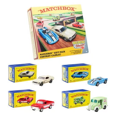 JHB37  マッチボックス マテル80周年 4パック
