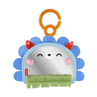 JHB45  ハリネズミくん　見てさわって　ポータブルミラー
