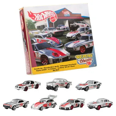 JHF01  ホットウィール マテル80周年 7パック