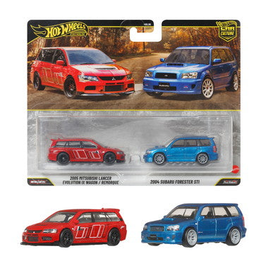 JHW46  ＨＷプレミアム2パック 2005 三菱ランサー エボリューション IX ワゴン / 2004 スバル フォレスター STI