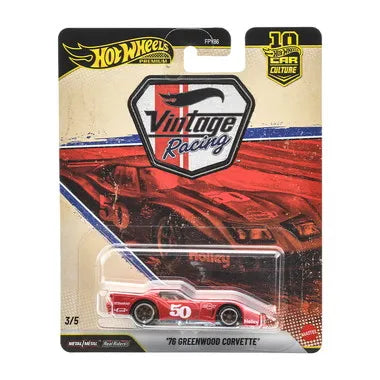 JKF24  ホットウィール カーカルチャー ヴィンテージレーシング '76 グリーンウッド コルベット