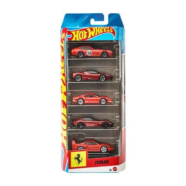 JLN12  ホットウィール ベーシックカー フェラーリ 5カーパック