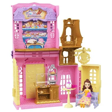 JLT63  ディズニープリンセス たのしいおみせ ベルのティーショップ（かさねるおしろシリーズ！ミニドール）