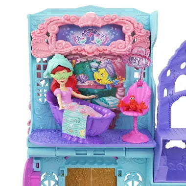 JLT64  ディズニープリンセス　たのしいおみせ アリエルのリラックススパ（かさねるおしろシリーズ！ミニドール）