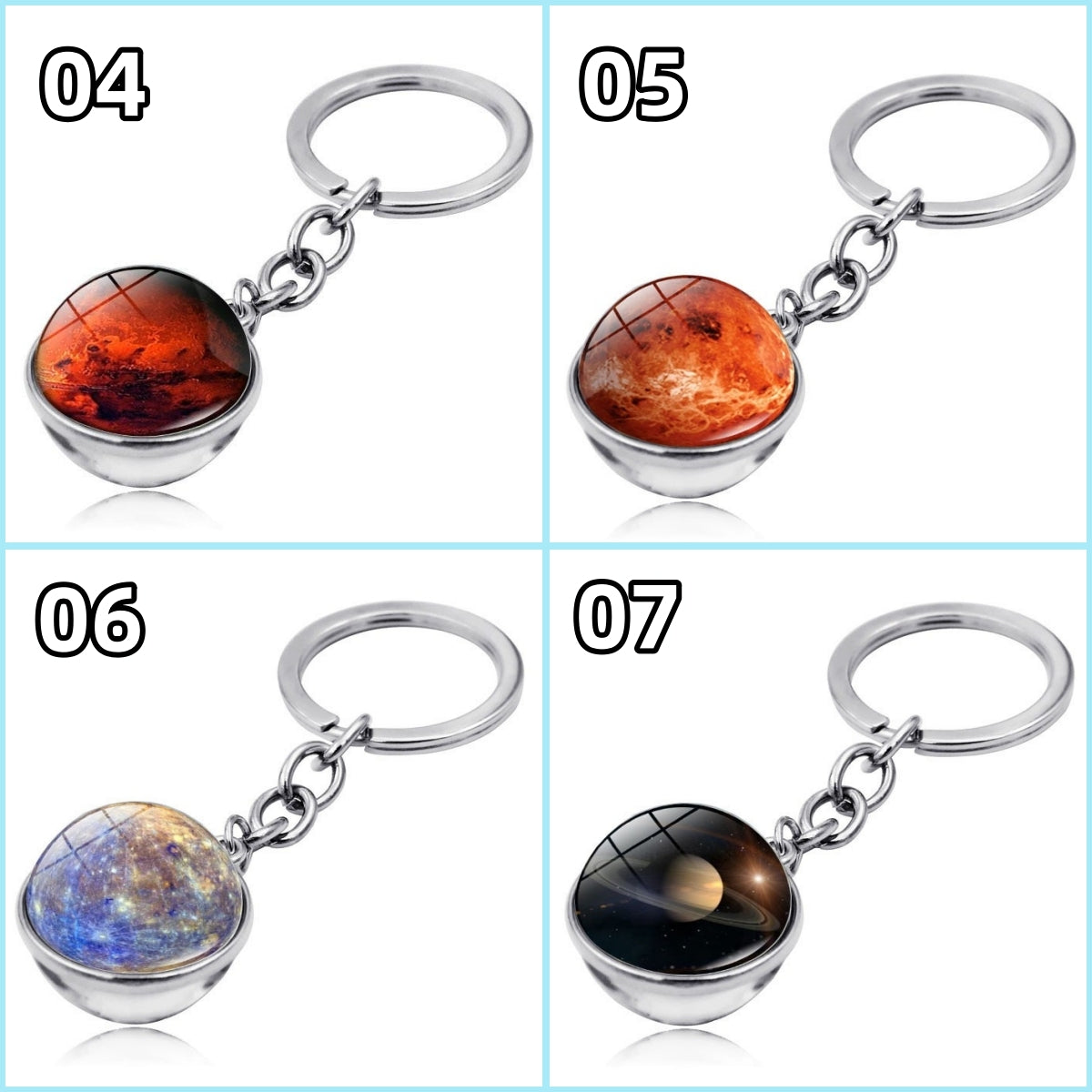 惑星キーホルダー