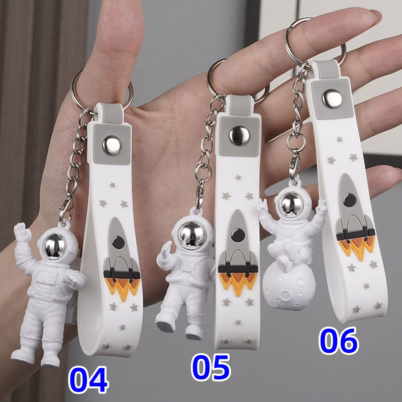 9色 宇宙飛行士キーホルダー　月面着陸 宇宙キーホルダー　宇宙雑貨 キーチェーン　バッグチャーム