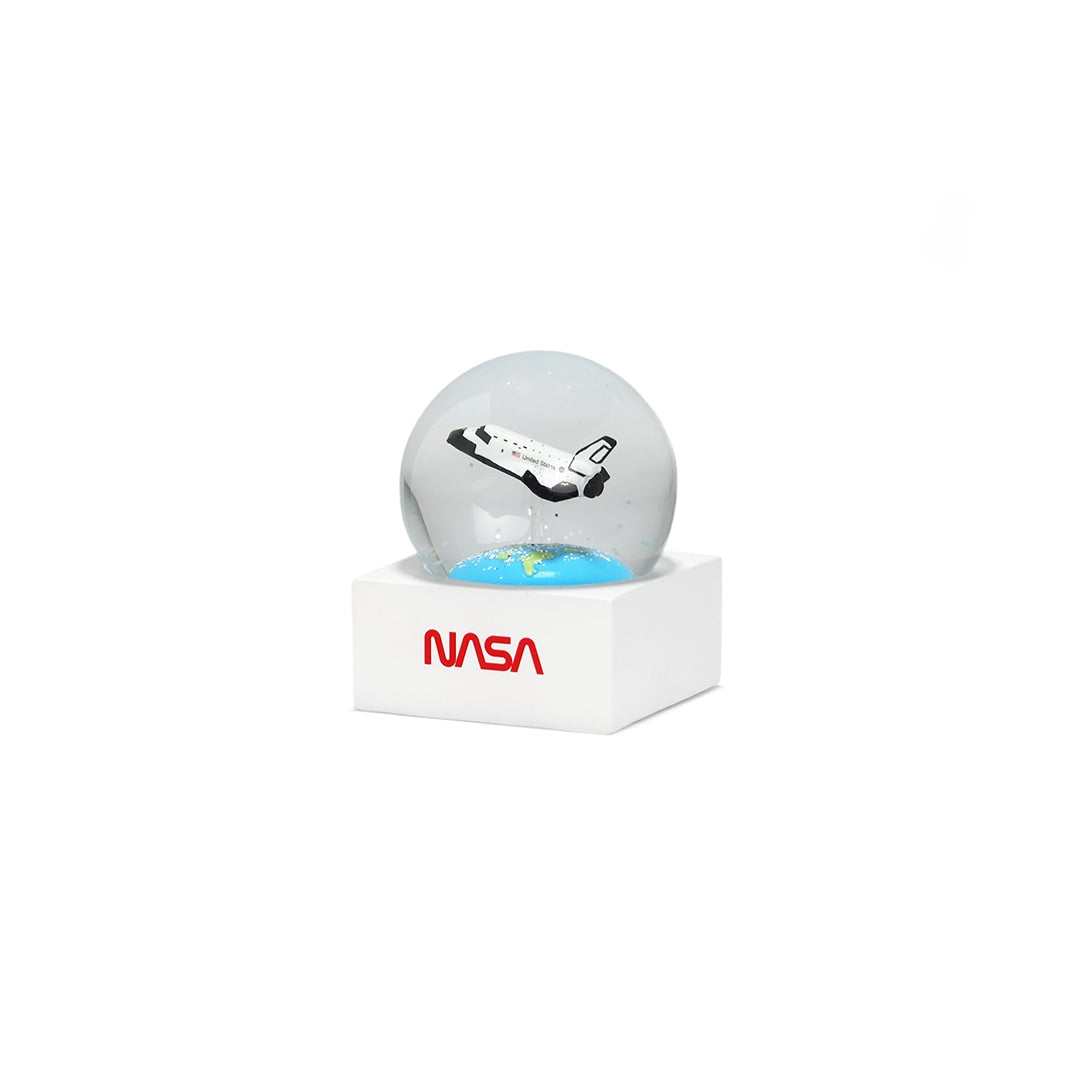 NASA スノーグローブ スペースシャトル 65mm