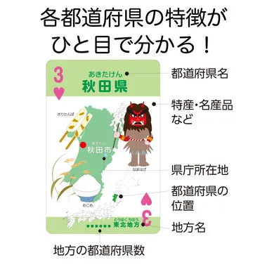 7918 特産・名産　都道府県トランプ