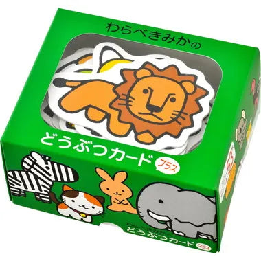 497911 わらべきみかのどうぶつカード　プラス