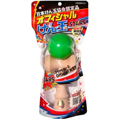 479122 オフィシャルけん玉　STARS　緑　改定版