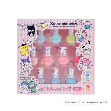 230729 サンリオキャラクターズ　はがせるマニキュア10本セット