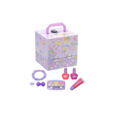 231035 すみっコぐらし　ミニバニティメイクボックス　パープル