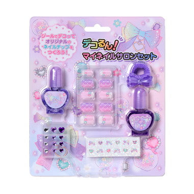 240123 デコるん！マイネイルサロンセット　パープル