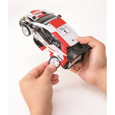 JRVC107-WH 1/24トヨタ　Gazzo Racing WRTヤリスラリーレーシングカー