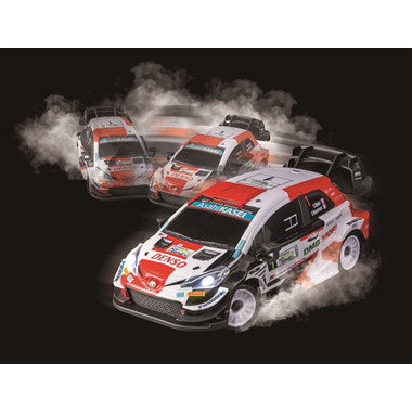 JRVC107-WH 1/24トヨタ　Gazzo Racing WRTヤリスラリーレーシングカー
