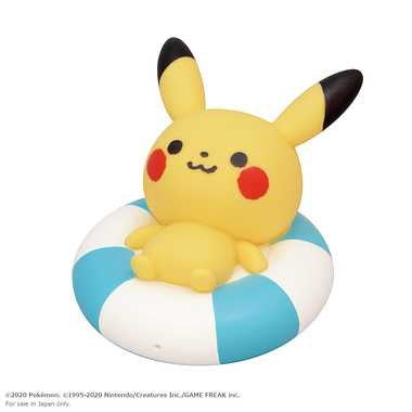 モンポケ ピカチュウのみずでっぽう うきわ