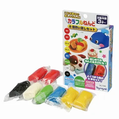 7365 カラフルねんど８個買い足しセット