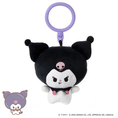 ぷにコミュ　ぷにぬいキーチェーン　クロミ　クロミのぷにるんず