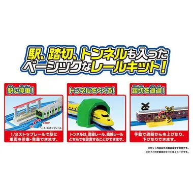 １０のレイアウトがつくれる！ベーシックレールキット