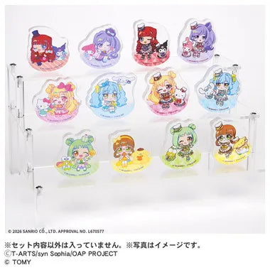 おねがいアイプリ アクリルブロック サンリオキャラクターズモデル