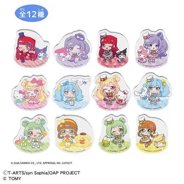 おねがいアイプリ アクリルブロック サンリオキャラクターズモデル