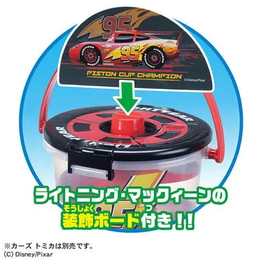 カーズ トミカ　でるでるバケツ　ライトニング・マックィーンver.