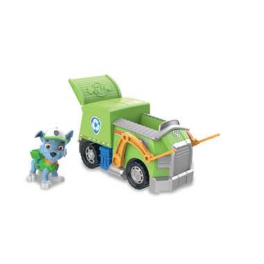 パウ・パトロール ベーシックビークル(フィギュア付き) ロッキー クリーンクルーザー