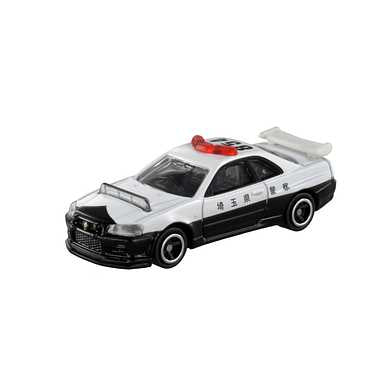 No.1 日産 スカイライン ＧＴ－Ｒ（ＢＮＲ３４） パトロールカー 箱
