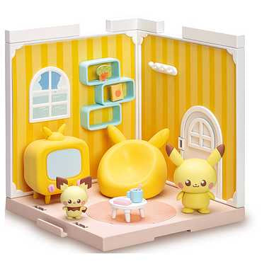ポケモン　ポケピースハウス　リビング　ピカチュウ＆ピチュー