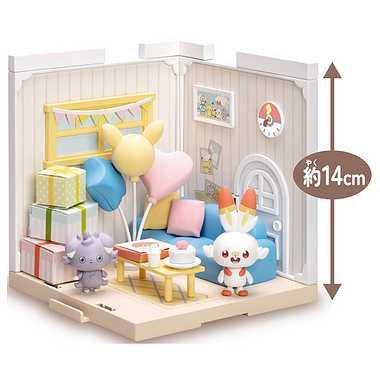 ポケモン　ポケピースハウス　ラウンジ　ヒバニー＆ニャスパー