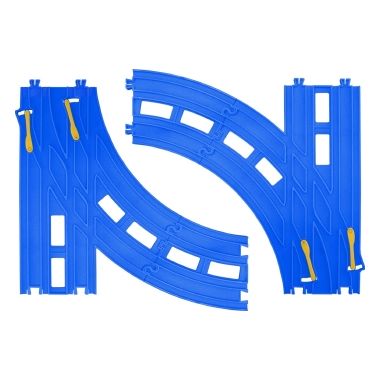 プラレールＲ－２８　複線ターンアウトレール