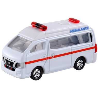 No.18 日産 ＮＶ３５０キャラバン 救急車（箱）