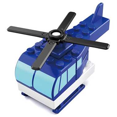 【別倉庫より取り寄せ商品】トミカ・プラレールブロック ヘリコプター