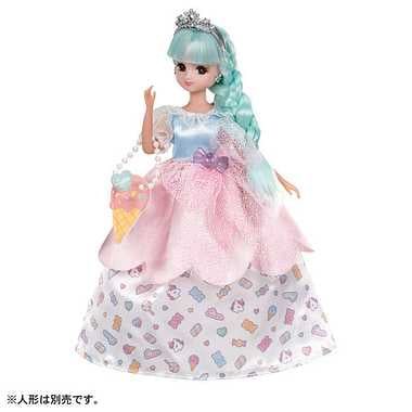 リカちゃんジェラートドレスセット　キャンディユニコーン