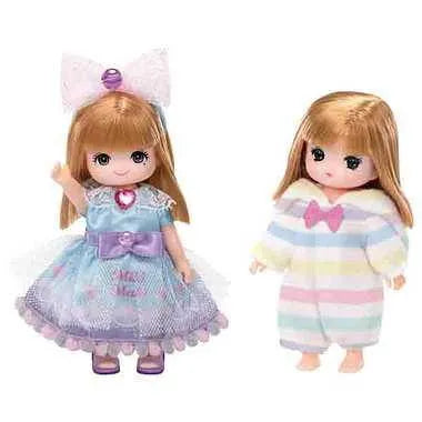 ＬＷ－２１　ミキちゃんマキちゃんドレスセット　ゆめみるドレス＆パジャマ